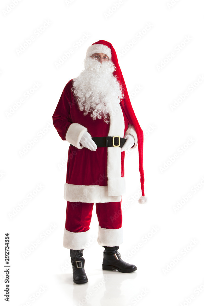 Full Body Shot of Santa Claus Full Body Shot of Santa Claus