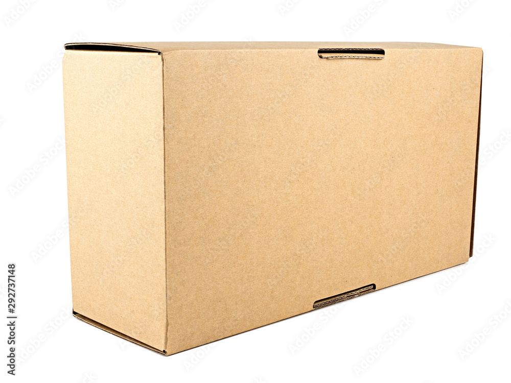 card board box isolated on white card board box isolated on white