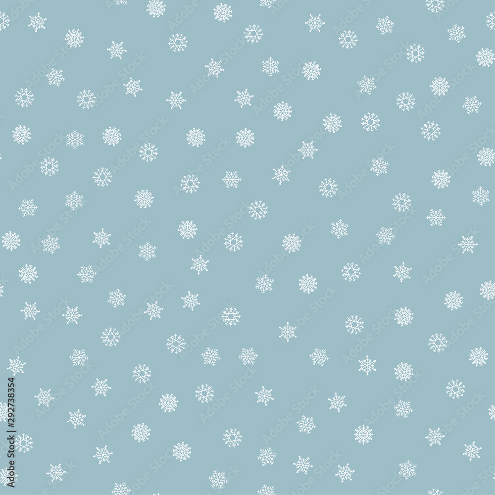 Seamless snowflake pattern. Merry Christmas holiday background. Happy New Year wrapping texture Seamless snowflake pattern. Merry Christmas holiday background. Happy New Year wrapping texture