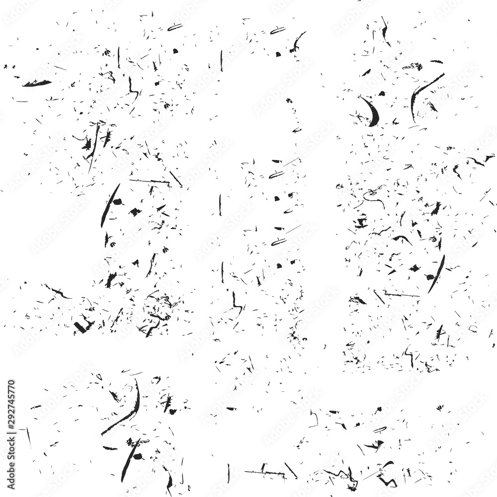 Fototapeta premium Grunge white and black wall background. Vector illustration.