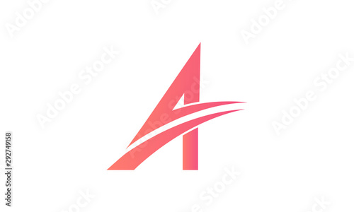 Free Download Lettering A Vector Isolated - GFXLoad