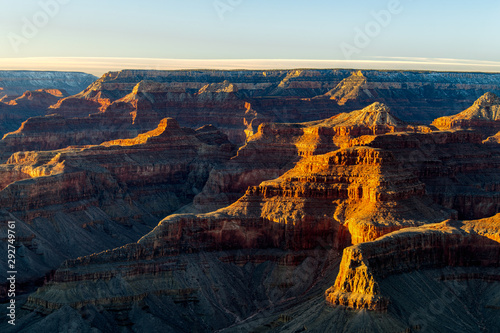 Sunset in the Grand Canyon