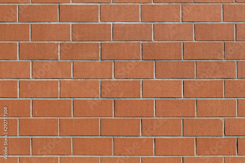 New and clean brick wall for use as background