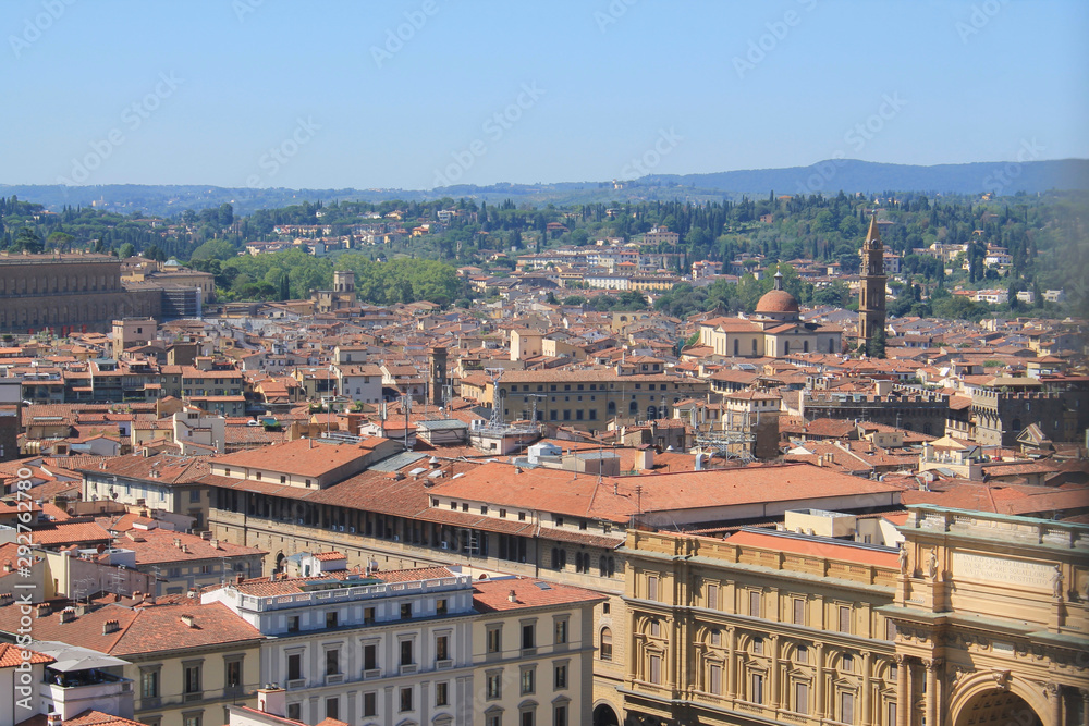 Historic center of Florence, city in central Italy and birthplace of the Renaissance, it is the capital city of the Tuscany region, Italy