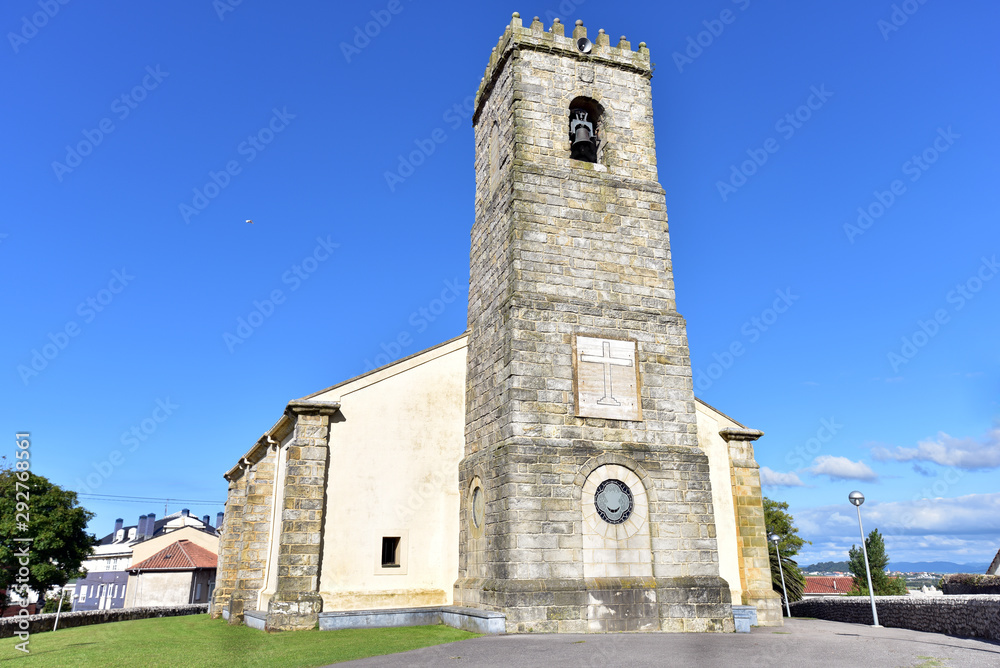 Church of Santa Eulalia in Liencres, Cantabria, Spain