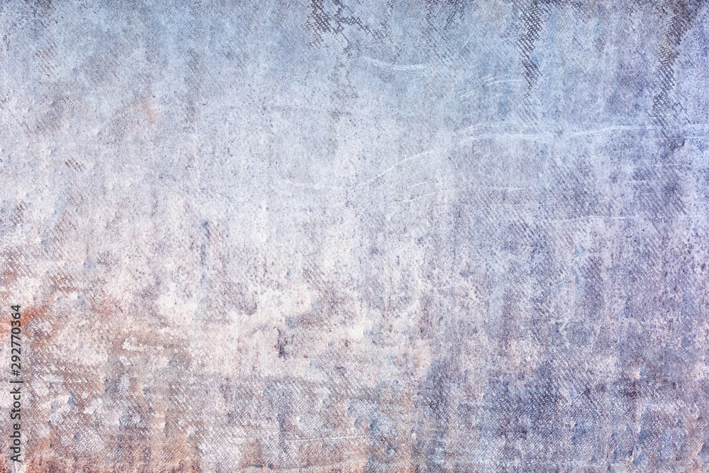 Light gray abstract background with spots of rust and a beautiful gradient. Closeup sheet texture of an old slate. The basis for advertising, website and layout.