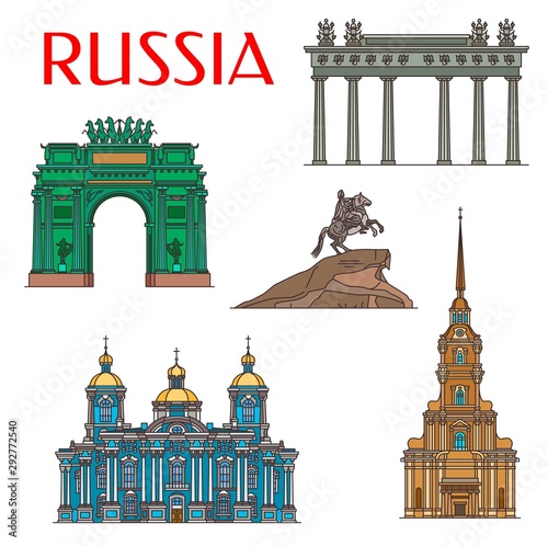 Russian architecture landmarks, Saint Petersburg