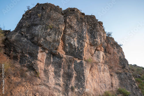 Stone walls in the Alpujarra.