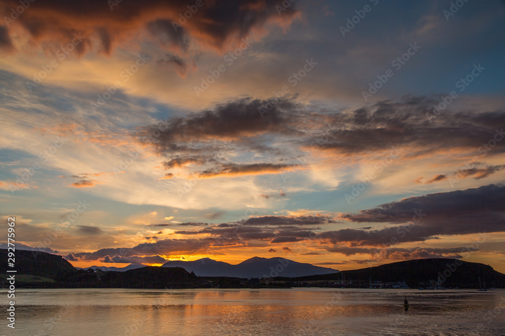 Sunset on the Bay, Oban, Scotlane