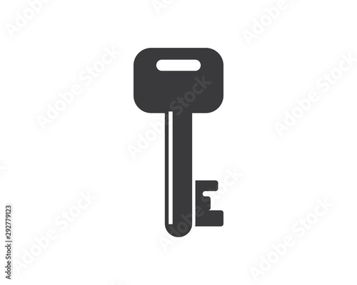key vector illustration icon