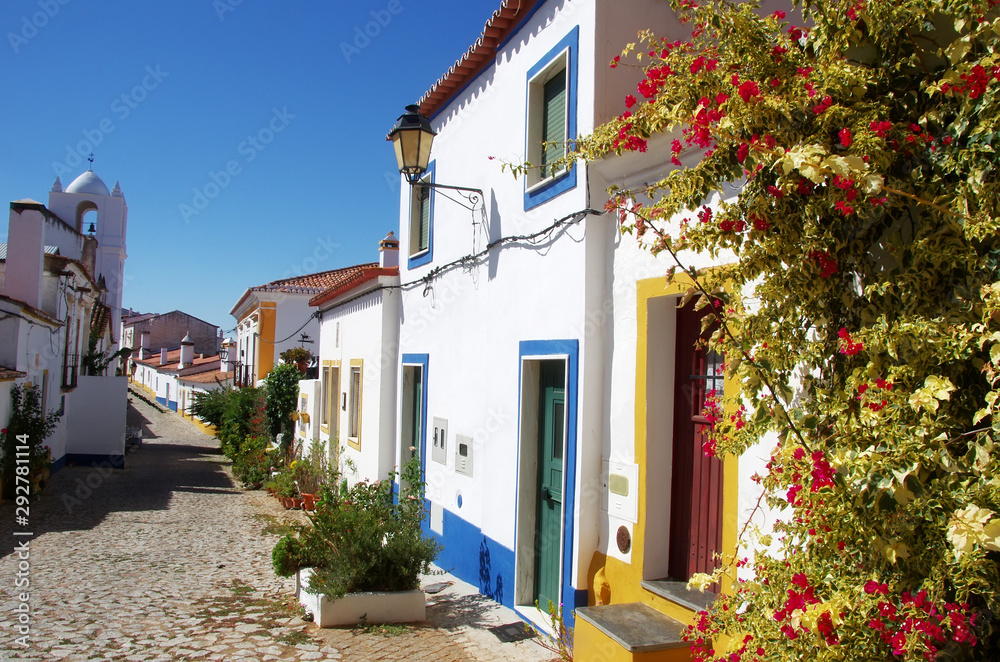 Landscape of Terena village, alentejo region, Portugal