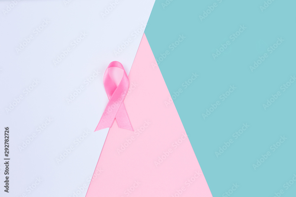 Breast Cancer concept : Pink ribbon symbol of breast cancer Breast Cancer concept : Pink ribbon symbol of breast cancer