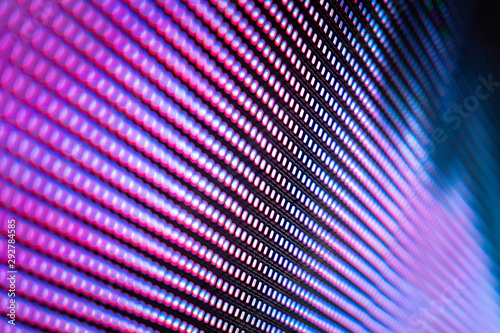 CloseUp LED blurred screen. LED soft focus background. abstract background ideal for design.