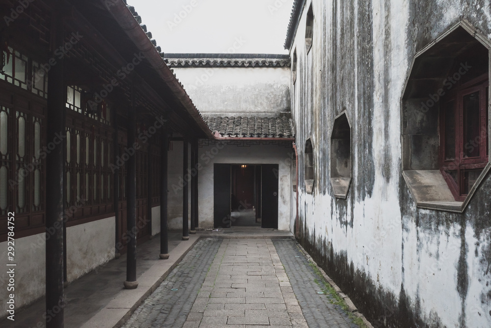 Tuisi Garden in the old town of Tongli, Jiangsu, China