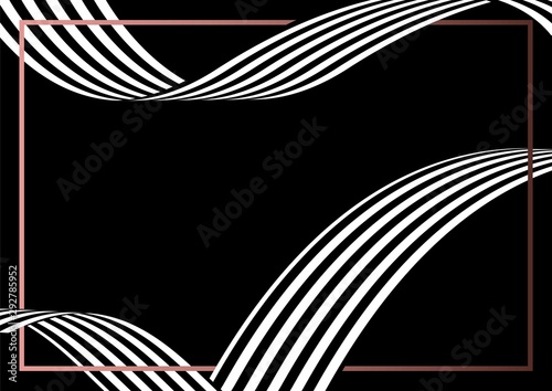 Wallpaper Mural Abstract background black and white style Torontodigital.ca