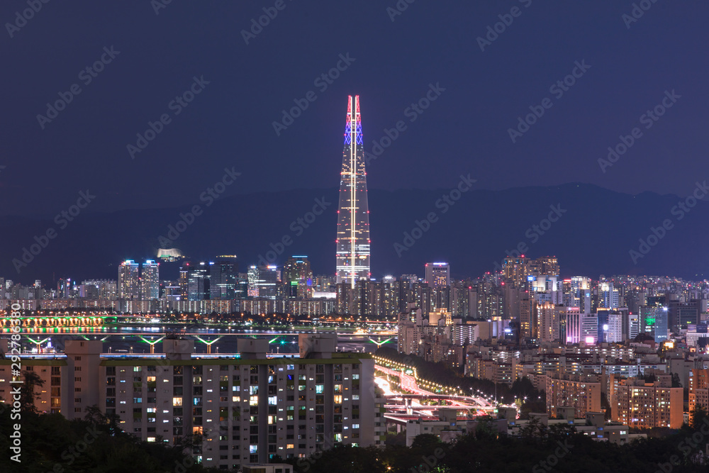 Fototapeta premium View of Seoul South Korea