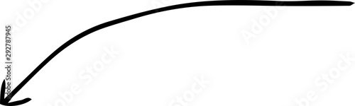 Black Simple thin arrow variation illustration