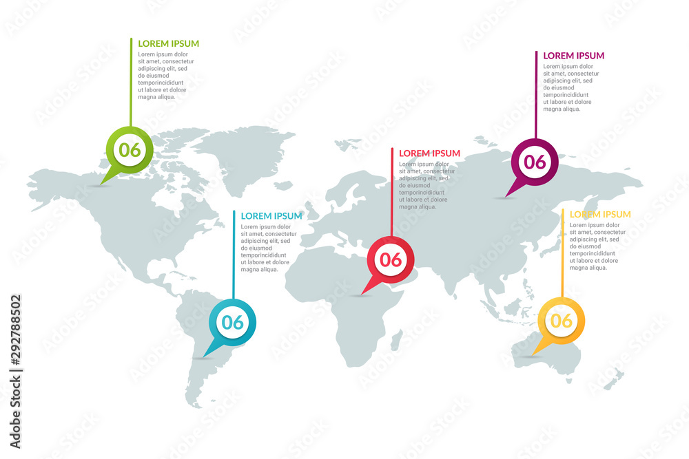 infographic design with world map background. business infographic concept for presentations, banner, workflow layout, process diagram, flow chart and how it work infographic design with world map background. business infographic concept for presentations, banner, workflow layout, process diagram, flow chart and how it work