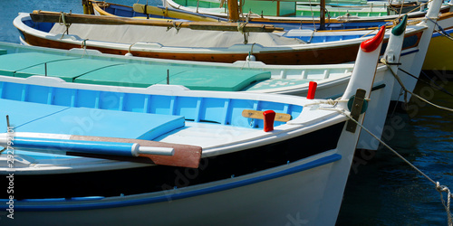 Wallpaper Mural traditional Mediterranean fisherman's boat in the south of france  Torontodigital.ca