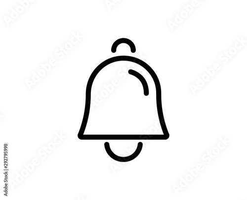 Bell line icon