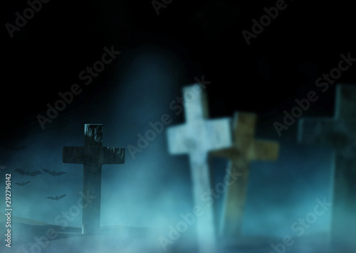 graveyard scary spooky back...