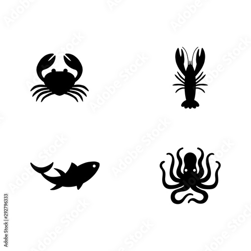 Seafood Icons © Giraphics