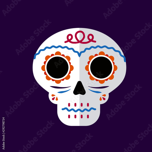Calavera de día de Muertos