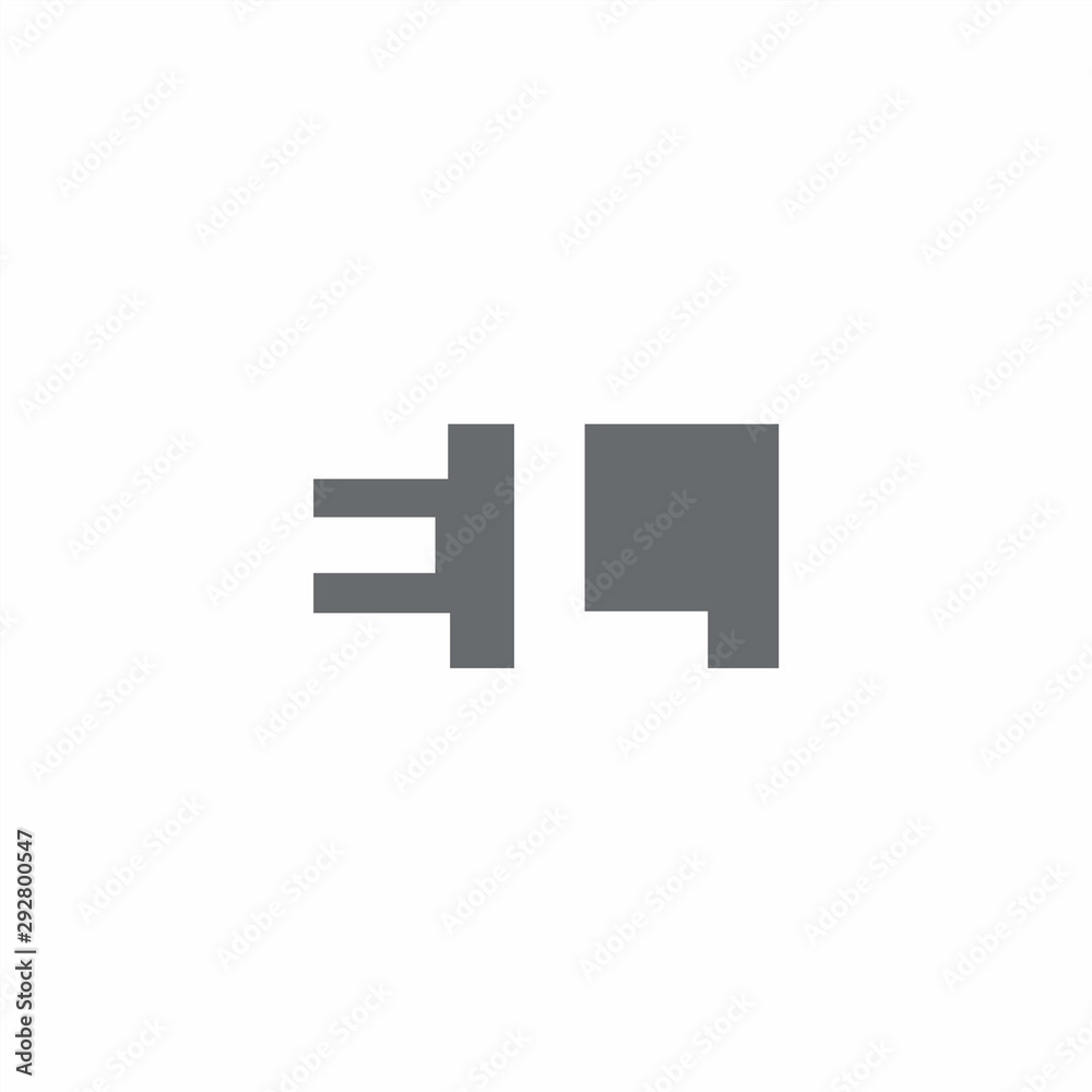 Obraz premium EL Logo