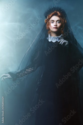 black widow ghost