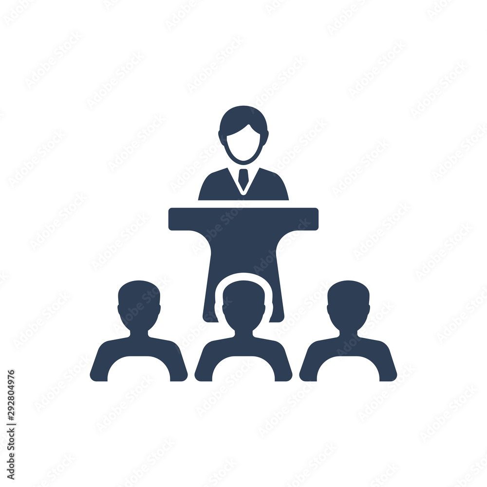Business Conference Room Icon Business Conference Room Icon