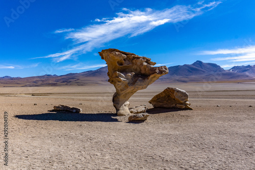 Bolivan Desert Salvador Dali Rock