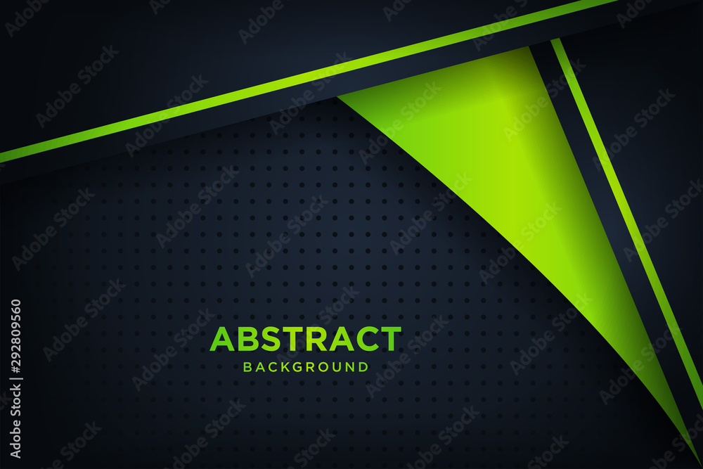 Fototapeta premium modern black background with 3d style. Graphic design element.