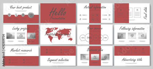 This template is the best as a business presentation, used in marketing and advertising, flyer and banner, the annual report