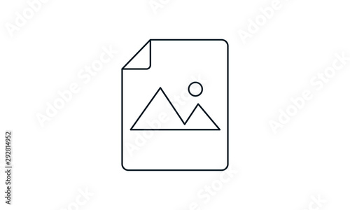 Image document icon for files containing images