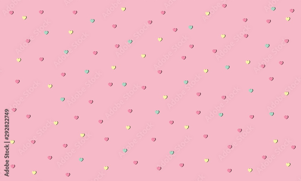 Pattern Hipster Abstract and Form Geometric Line Shapes fashion style seamless Pink background banner poster vector design.