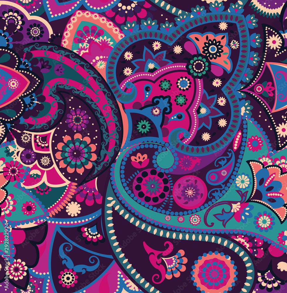 Seamless geometric pattern in oriental style. Seamless geometric pattern in oriental style.