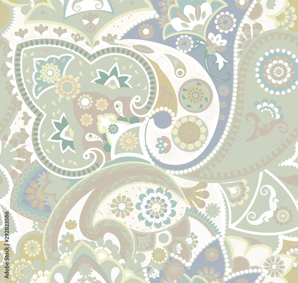 Seamless geometric pattern in oriental style.