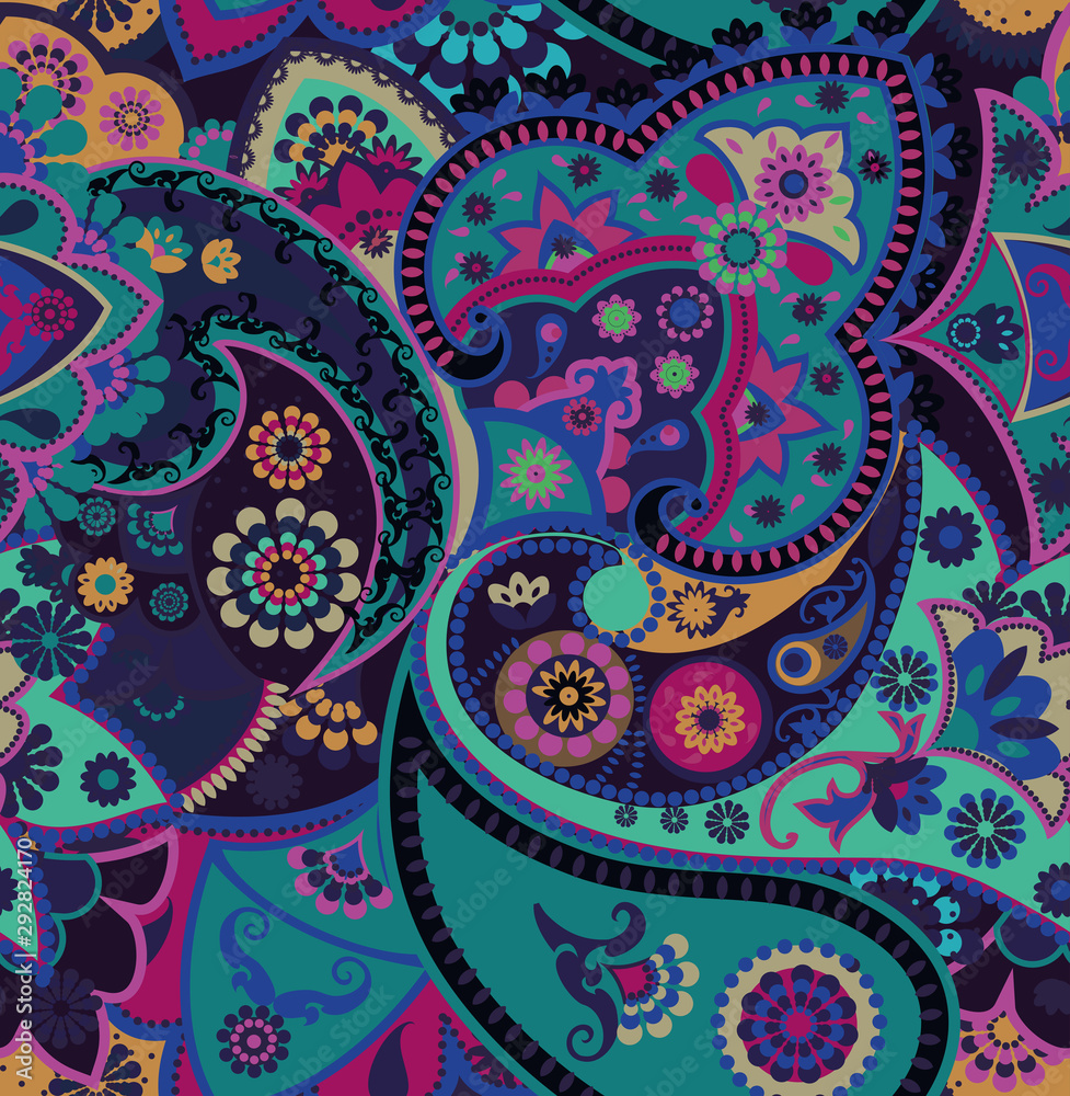 Seamless geometric pattern in oriental style. Seamless geometric pattern in oriental style.