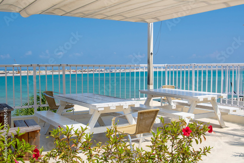 沖縄　海の見えるテラス