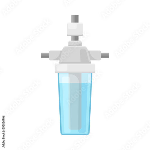The Element Of System For Purification Of Water Vector Illustration