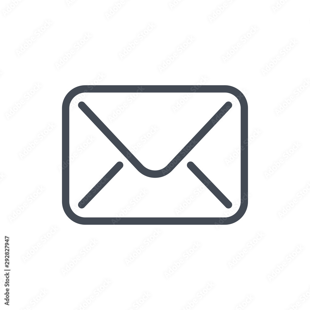 Mail line icon. Email vector outline sign. Mail line icon. Email vector outline sign.
