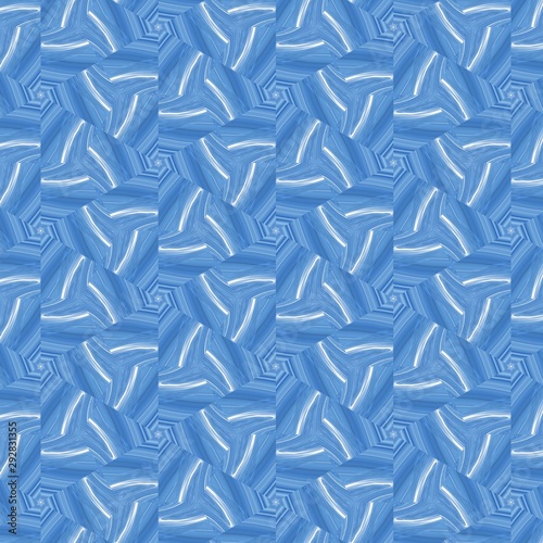 Blue Repetitive pattern background. Vintage decorative elements. Picture for creative wallpaper or design art work.