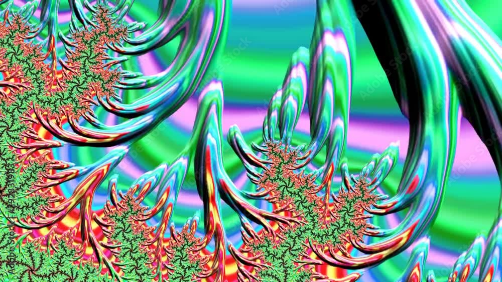 Fractals loops are infinitely complex patterns that are self-similar ...