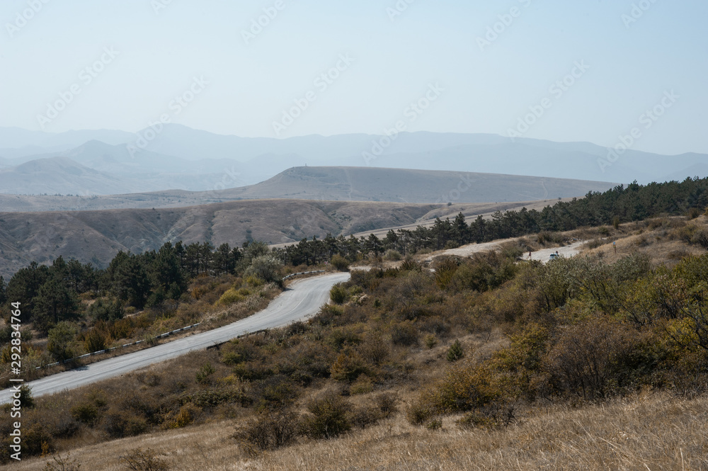Mountains in Crimea. September. This place is located near the town of Sudak. Autumn in Crimea. the city of Feodosiya. Russia. Ukraine. Mountains in Crimea. September. This place is located near the town of Sudak. Autumn in Crimea. the city of Feodosiya. Russia. Ukraine.
