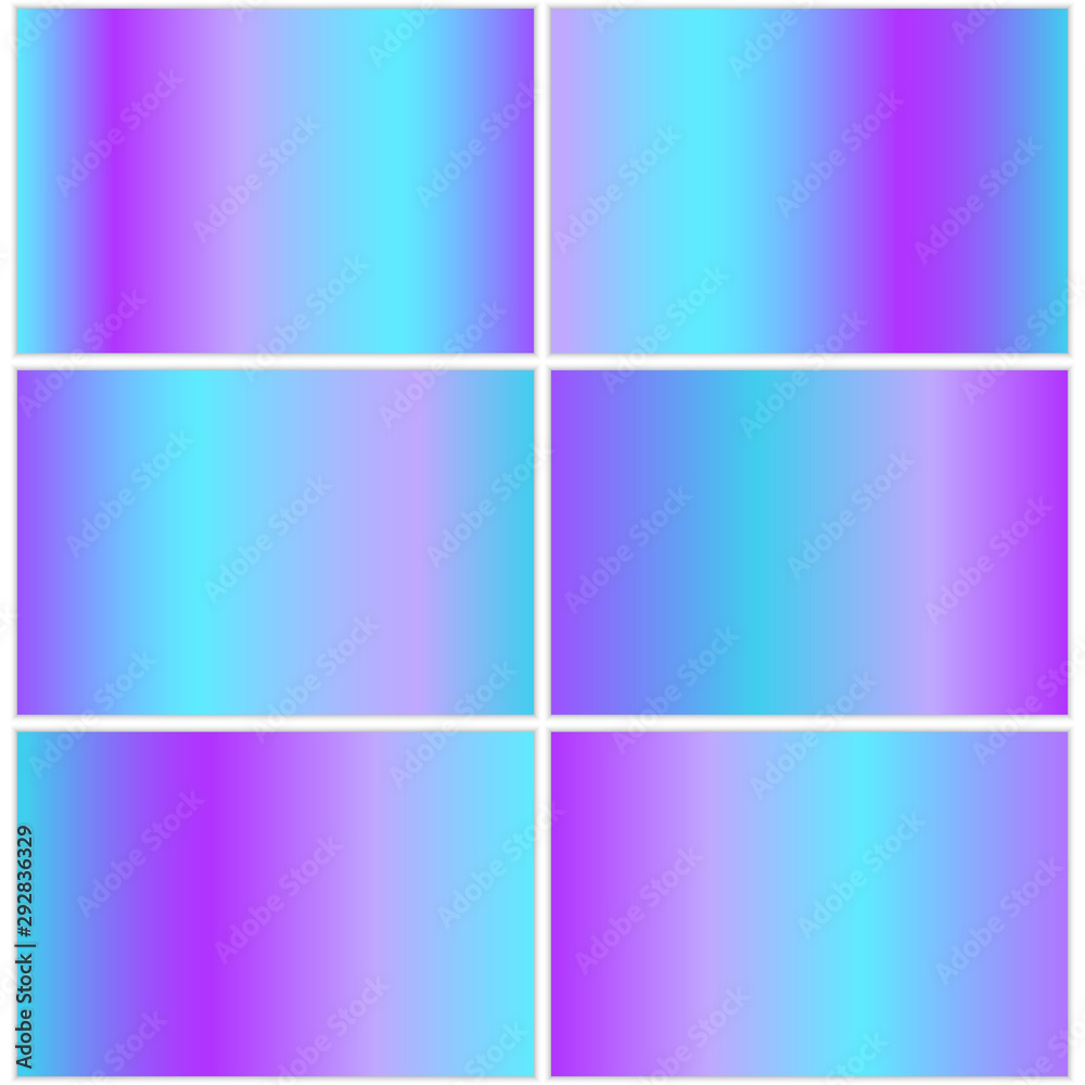 Set of blue metallic backgrounds Set of blue metallic backgrounds