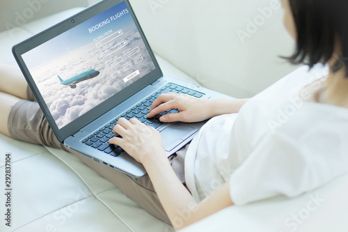 Flight search on internet, buy ticket online