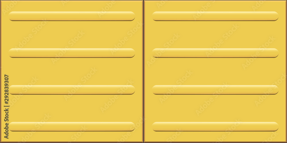 Yellow Tactile Paving seamless pattern