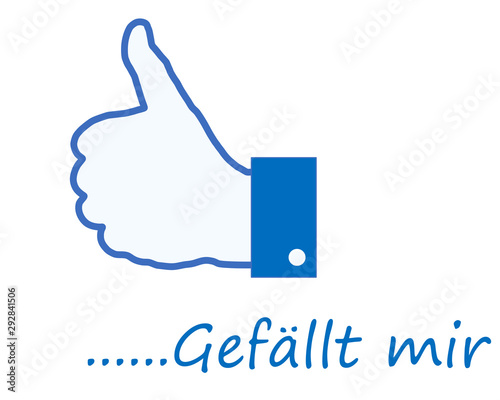 Handzeichen auf weiss