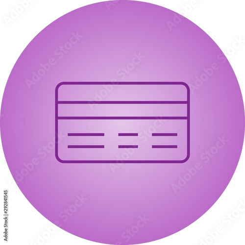 Beautiful Payment method vector line icon