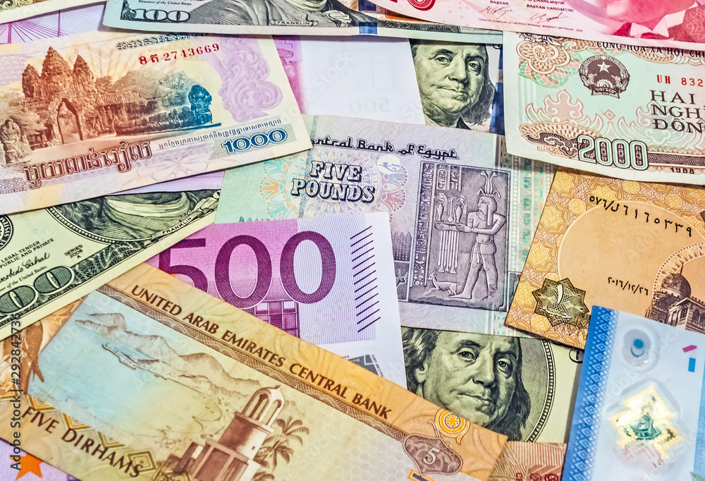 Obraz premium luxury backround banknote money concept investment
